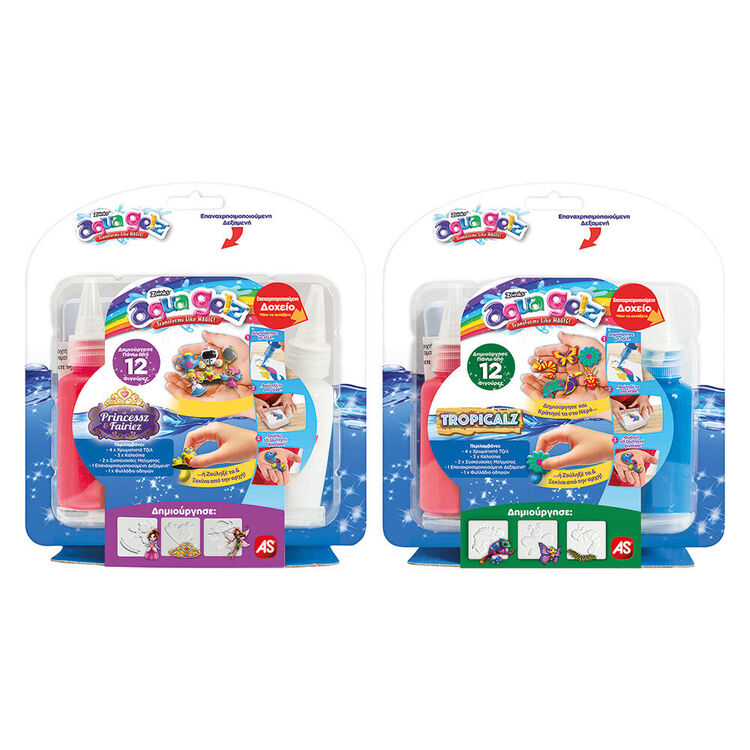 Product AS Εργαστήριο Ζουληχτές Φιγούρες - Aqua Gel Starter Pack (1080-88997) (Τυχαία Επιλογή) image