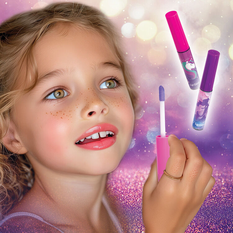 Product AS Happi Hobbi: Beauty Set - Born to Sparkle Nails & Lips with Case (1081-60003) image