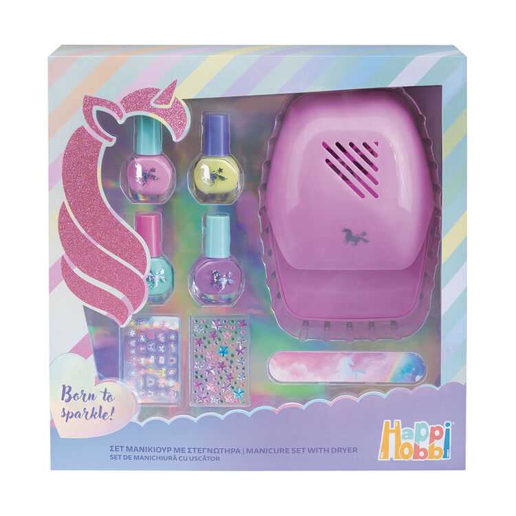 Product AS Company: Happi Hobbi - Σετ Μανικιούρ με Στεγνωτήρα (1081-60007) image