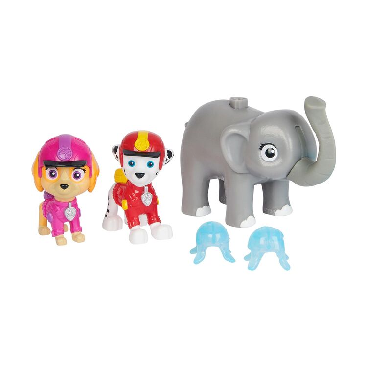 Product Spin Master Paw Patrol: Jungle Pups - Marshall, Skye & Elephant Figures (20143983) image