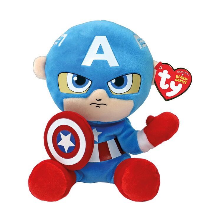 Product Λούτρινο AS Beanie Babies Marvel: Captain America 15cm (1607-44002) image