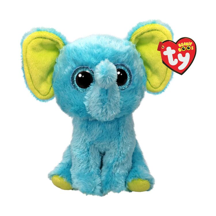 Product Λούτρινο AS Beanie Boos: Trunkles The Blue Elephant 15cm (1607-37359) image