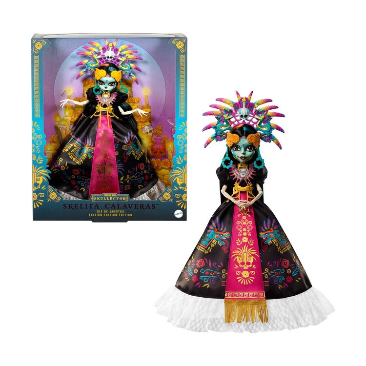 Product Mattel Monster High: Skullector - Skelita Calaveras Dia De Muertos Doll (JDR63) image