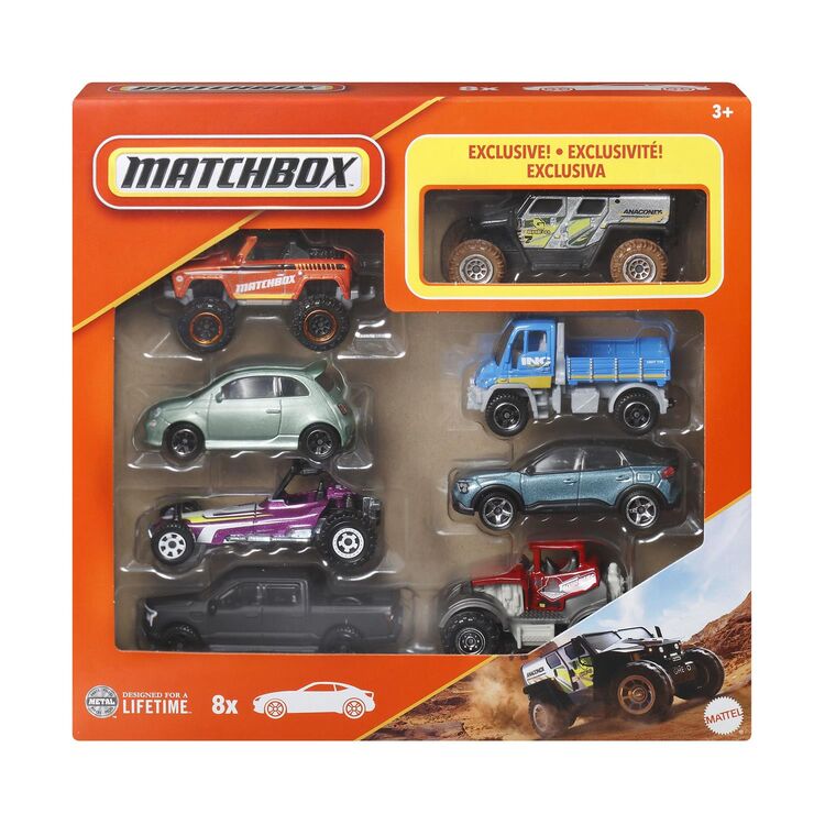 Product Mattel Matchbox - Ghe-O Rescue Vehicle Set Of 8 (JCT89) image