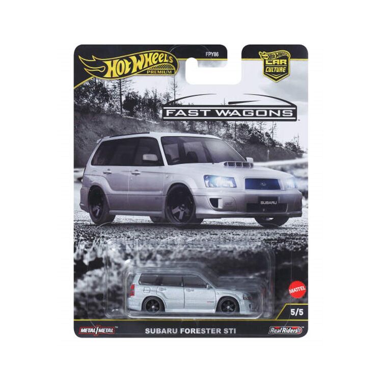 Product Mattel Hot Wheels Premium Car Culture: Fast Wagons - Subaru Forester STI (JBK87) image