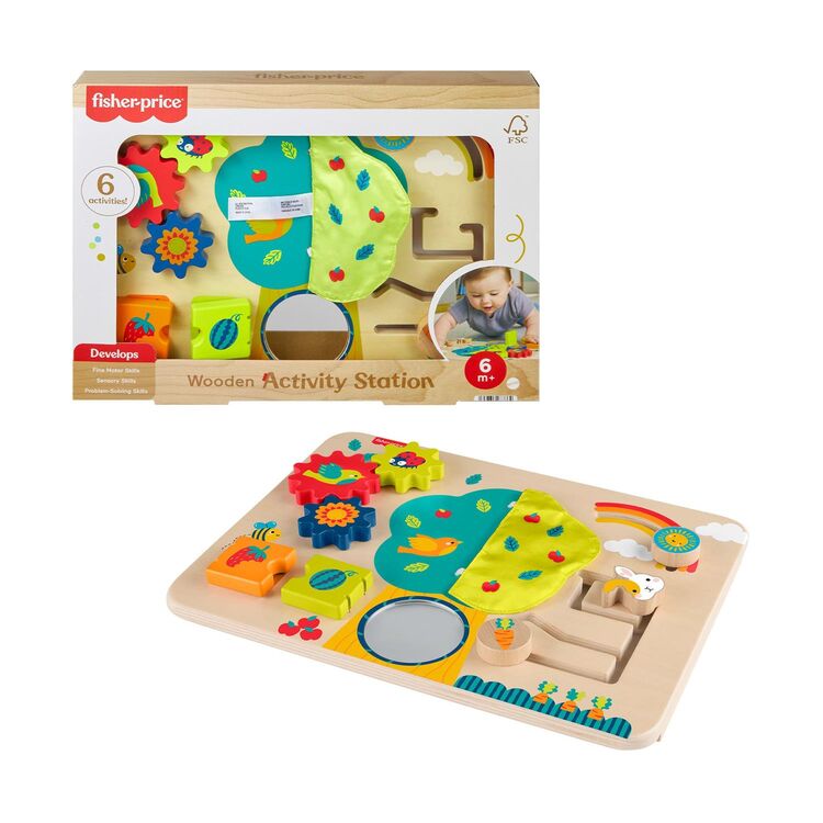 Product Fisher-Price®: Wooden Activity Station (JDM53) image