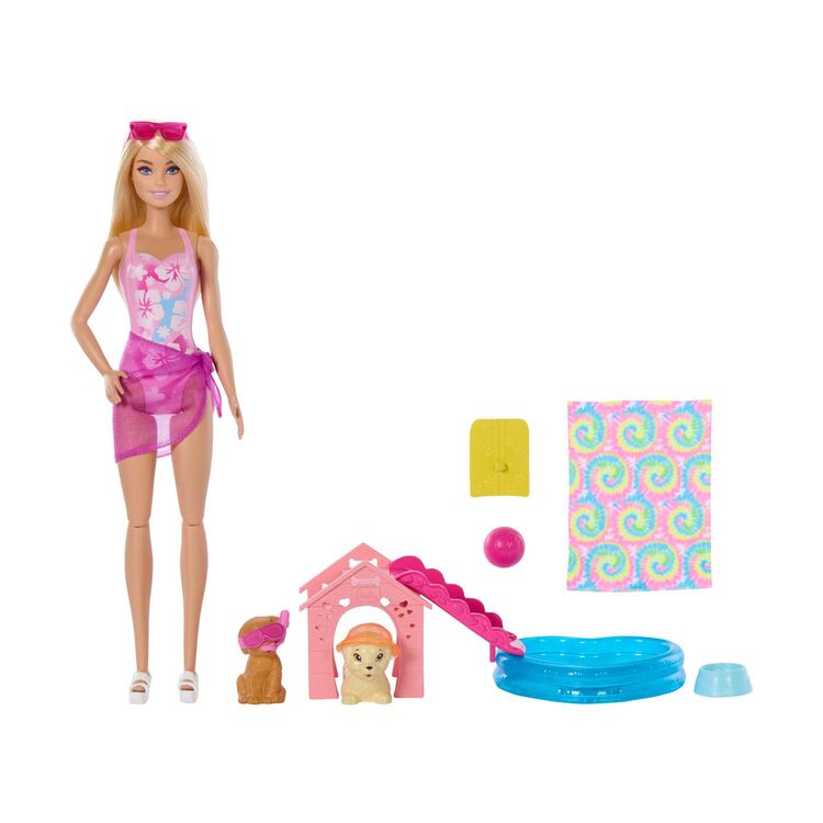 Product Mattel Barbie - Puppy Pool Party (JBF35) image
