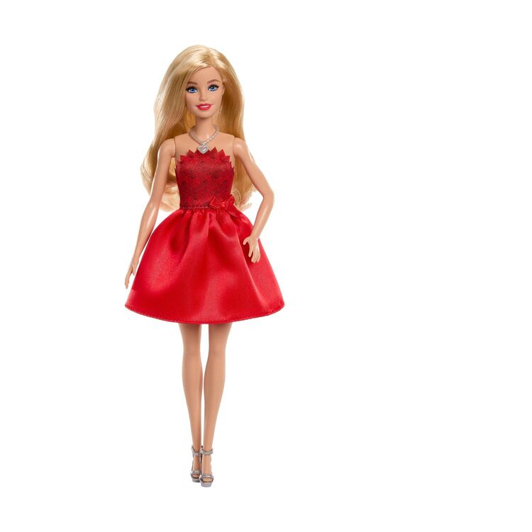 Product Mattel Barbie: Fashion Dolls - Red Dress Mattel 80 Year Anniversary (JGD25) image