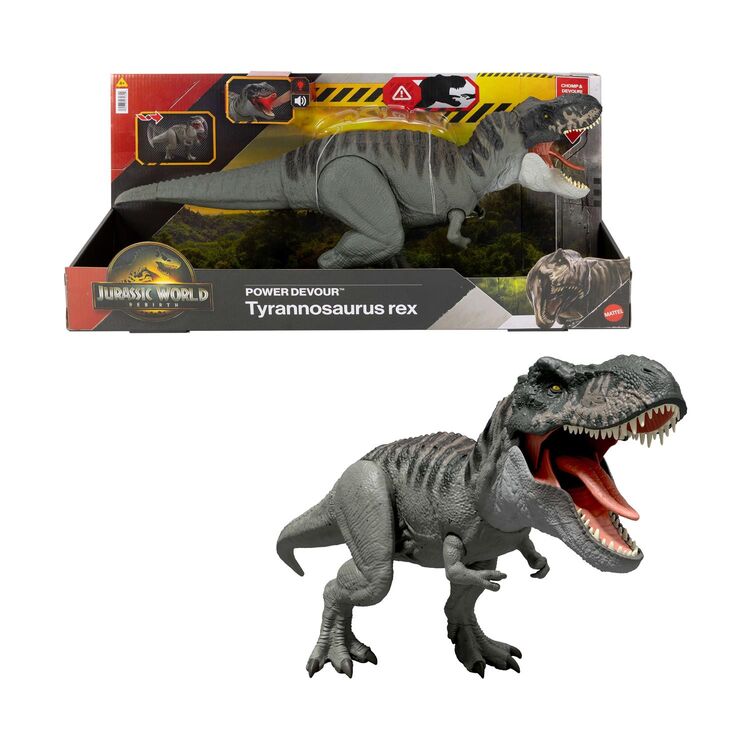 Product Mattel Jurassic World Rebirth: Tyrannosaurus Rex - Power Devour (JCH02) image