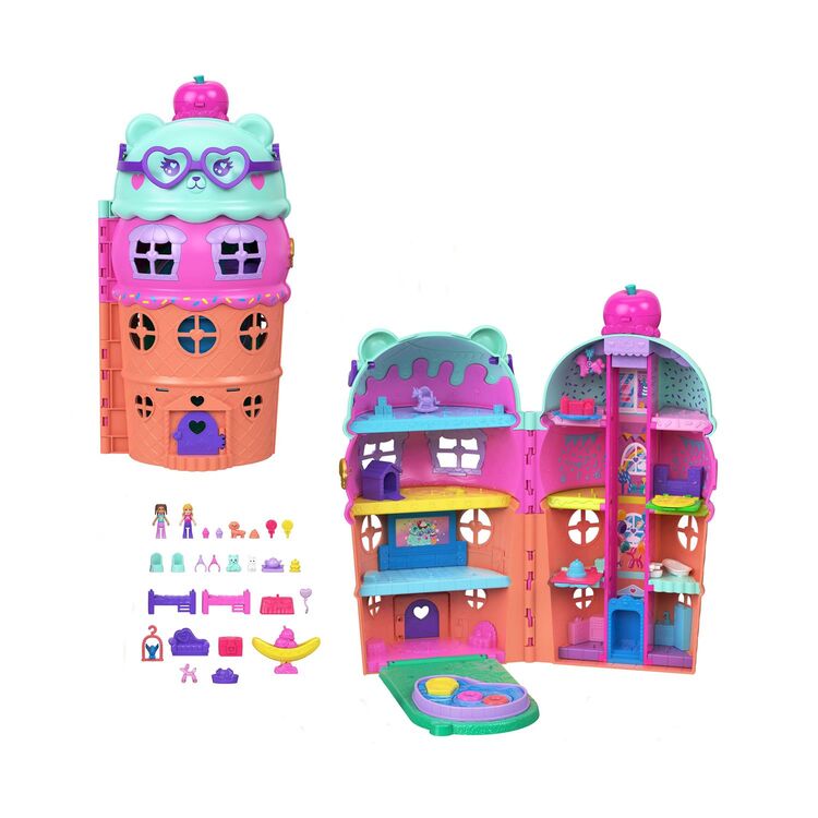 Product Mattel Polly Pocket: 1'' Polly Mini - Gelato House Playset (JFT91) image