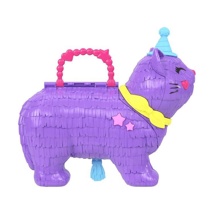 Product Mattel Polly Pocket: Mini Doll Celebration Kitty Playset (JFT90) image