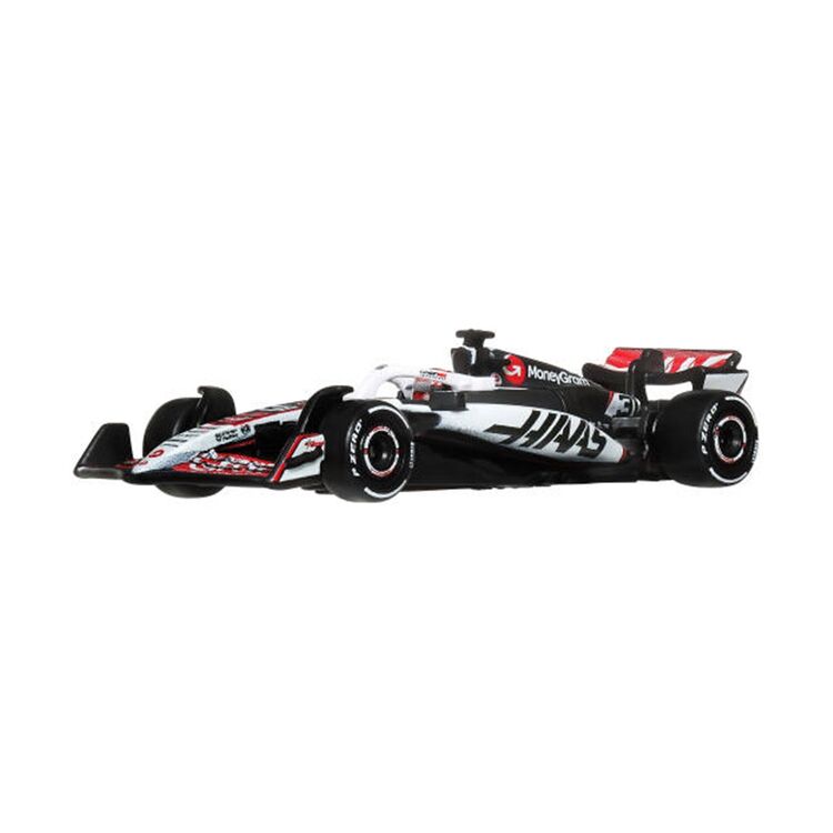 Product Mattel Hot Wheels Premium: F1 2025 - Moneygram Haas F1 Team Vehicle (JKD78) image