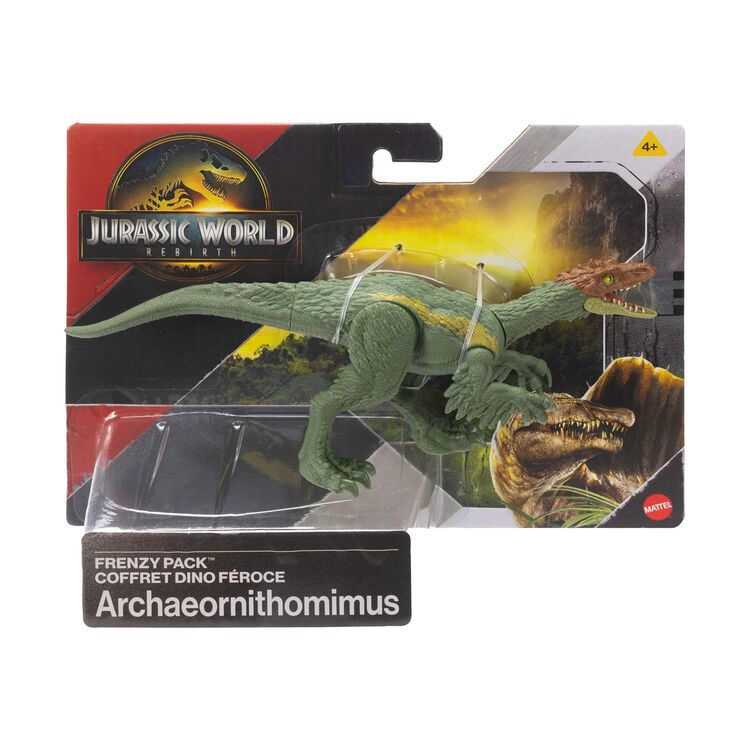 Product Mattel Jurassic World: Rebirth - Frenzy Pack Archaeornithominus Figure (JGB76) image