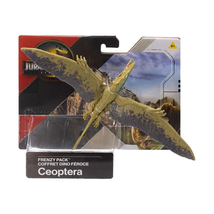 Product Mattel Jurassic World: Rebirth - Frenzy Pack Ceoptera Figure (JGB73) image