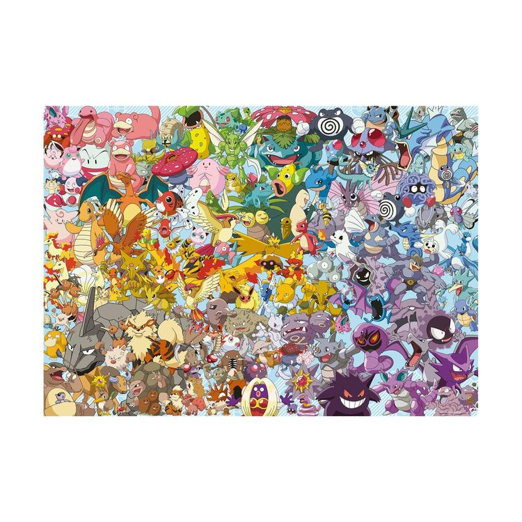 Product Παζλ Ravensburger Puzzle: Pokemon Challenge (1000pcs) (12000460) image