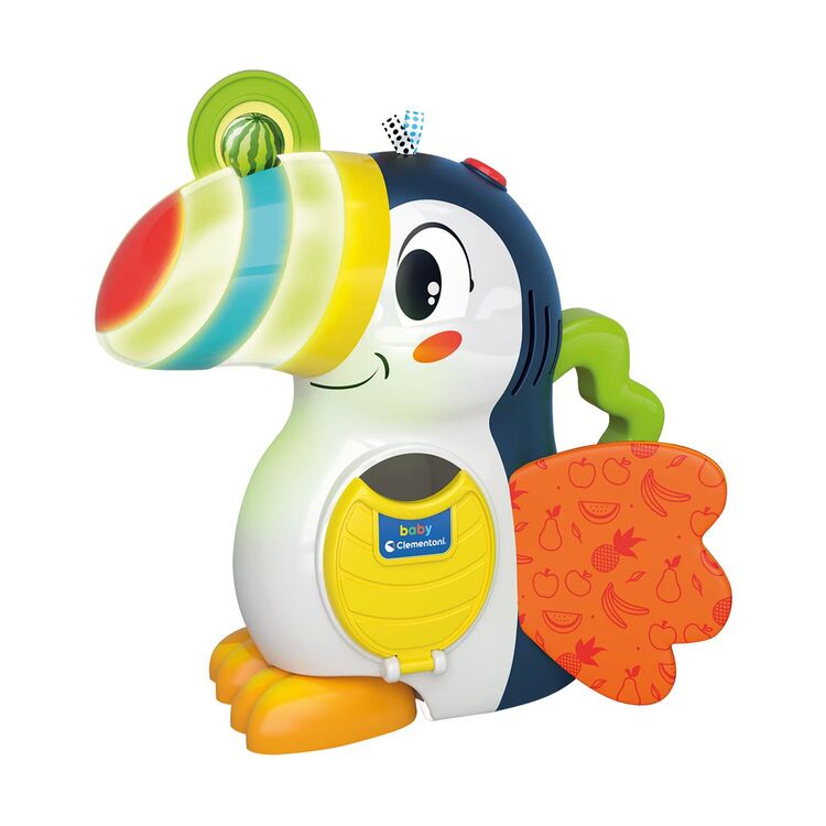 Product AS Baby Clementoni: Χουάν Το Τουκάν - Βρεφικό Παιχνίδι (Μιλάει Ελληνικά/ Greek Language) (1000-63433) image