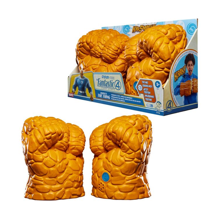 Product Hasbro Marvel The Fantastic Four: First Steps - Marvel's The Thing Clobberin' Fx Fists (G0987) image