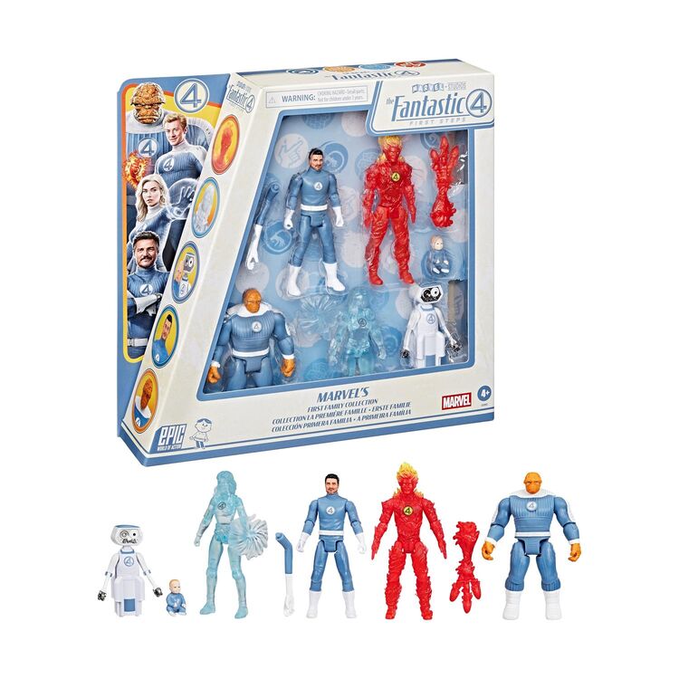 Product Φιγούρες Δράσης Hasbro Fantastic Four: Basic Figures - Epic Figure Multipack (G0982) image