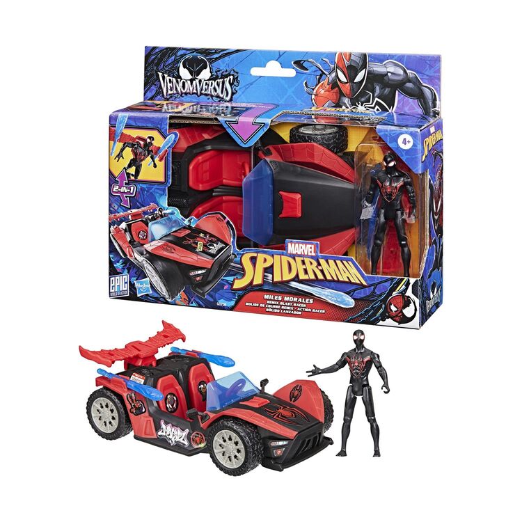Product Φιγούρα Δράσης Hasbro Marvel Spider-Man: Venomversus Miles Morales Remix Blast Racer - Vehicle (G0736) image
