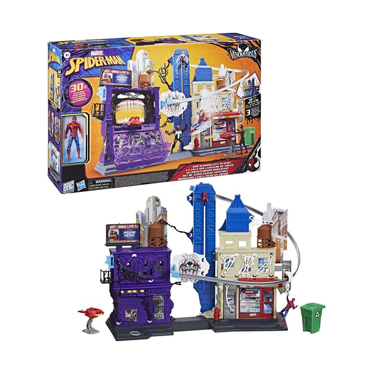Product Hasbro Marvel: Spider-Man Venomversus - Web Slinging City Playset (G0737) image