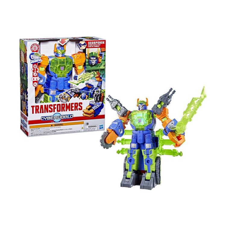 Product Hasbro Transformers: Cyberworld - Scorponok Strike Battle Set Action Figure (G1659) image