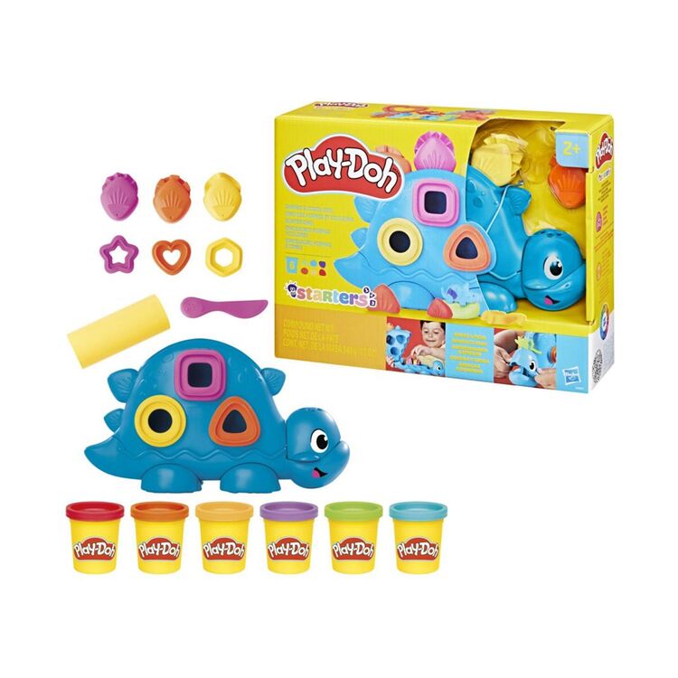 Product Πλαστελίνη Hasbro Play-Doh Starters: Doh & More - Shapes And Colors Dino (G0491) image