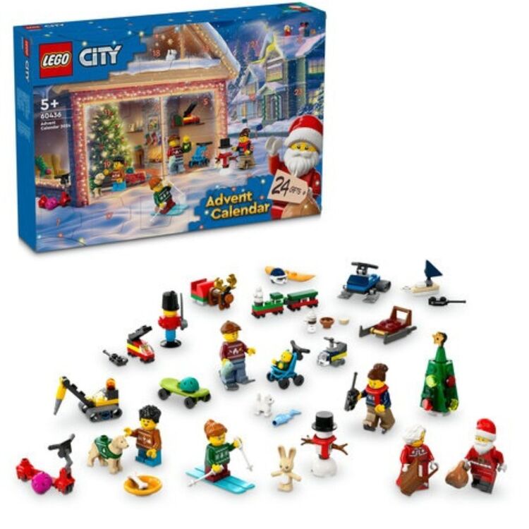 Product LEGO® City Χριστουγεννιάτικο Ημερολόγιο 2024 (60436) image
