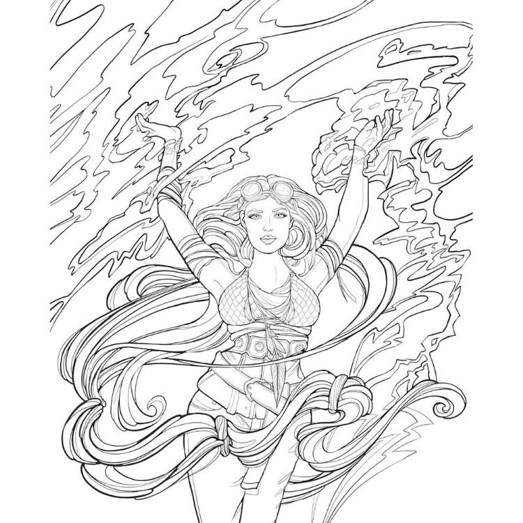 Product Βιβλίο Ζωγραφικής Magical Love: A Romantasy image