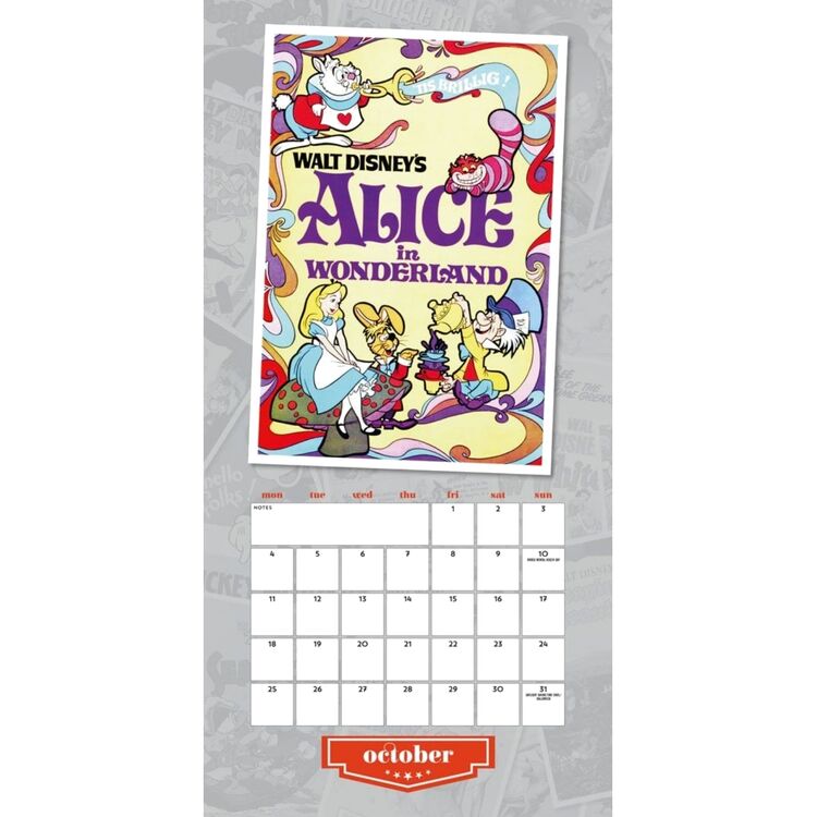 Product Disney Vintage Posters Calendar 2021 image