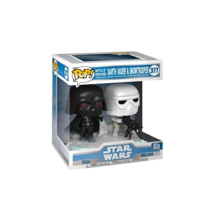 Product Funko Pop! Star Wars Battle Echo Darth Vader and Stormtrooper image