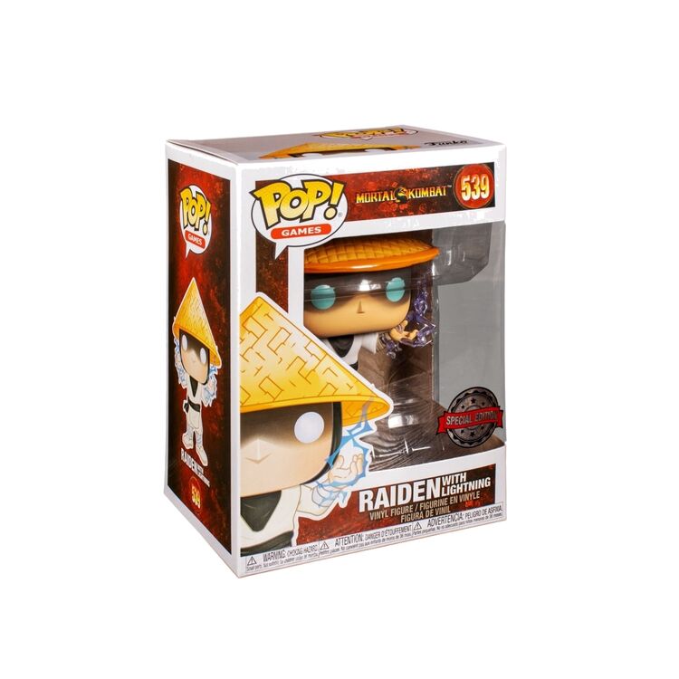 Product Funko Pop! Mortal Kombat Raiden With Lightning (Special Edition) image