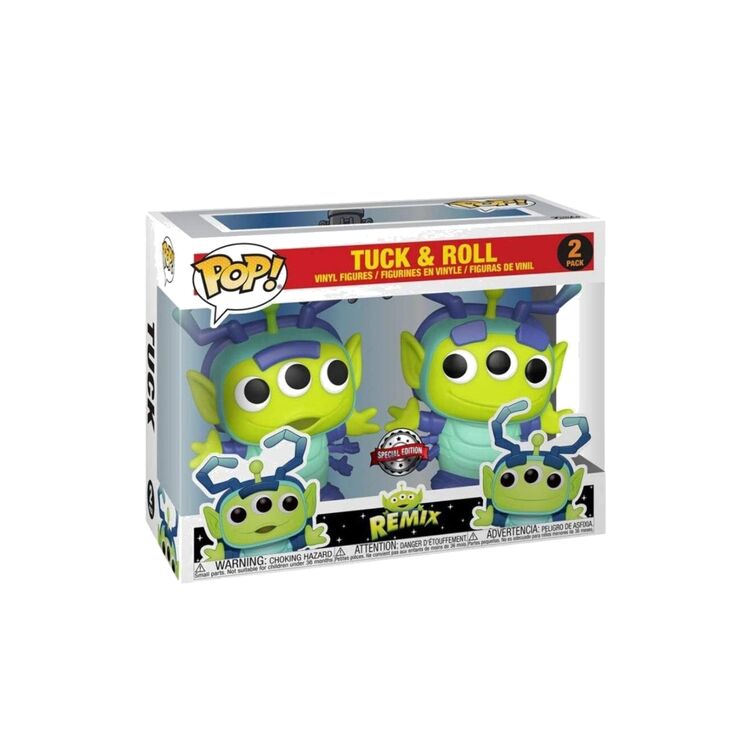 Product Φιγούρα Funko Pop! Disney Pixar: Alien Remix Tuck & Roll (Special Edition) (2-Pack) image