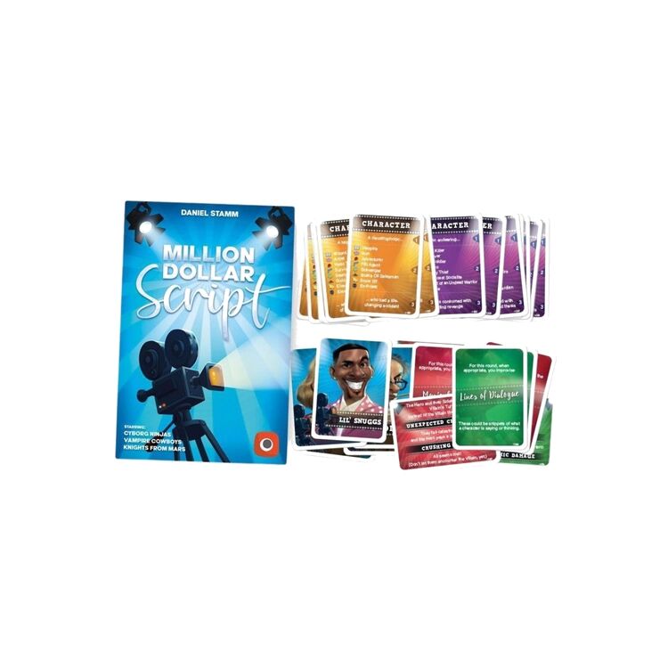 Product Million Dollar Script Card Game image