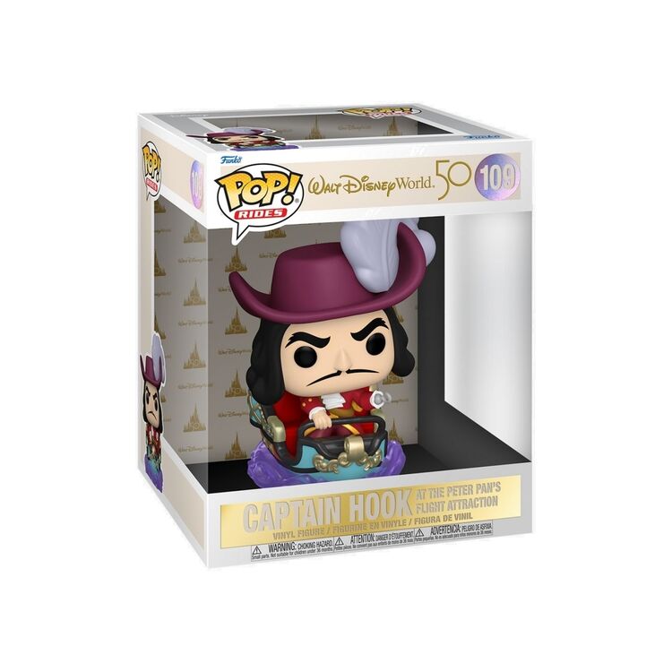 Product Φιγούρα Funko Pop! Walt Disney World 50th Anniversary - Captain Hook on Peter Pan’s Flight Attraction image