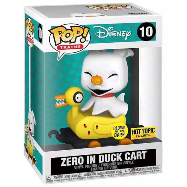Product Funko Pop! Disney: The Nightmare Before Christmas – Zero in Duck Cart (GITD) (Special Edition) image