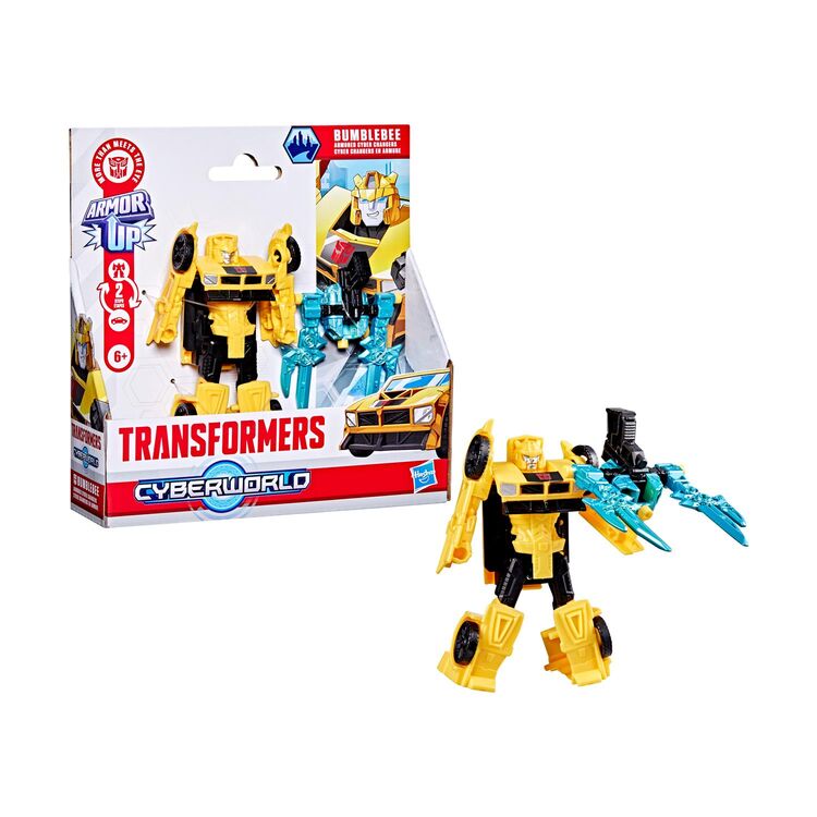 Product Hasbro Transformers: Evergreen - Cyberworld Armored Cyber Changers Armor Bumblebee (G1045) image