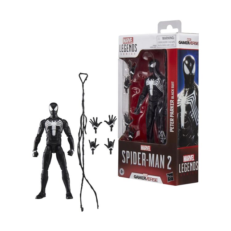 Product Φιγούρα Δράσης Hasbro Fans Spider-Man: Legends - Legends Gverse Black Suit Spiderman (G0834) image
