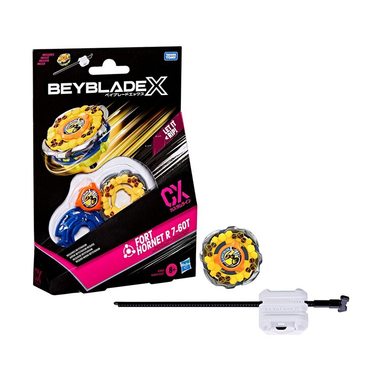 Product Διαδραστικό Παιχνίδι Hasbro Bey Blade: 2.0 Starter Pack Top - Fort Hornet (G1682) image