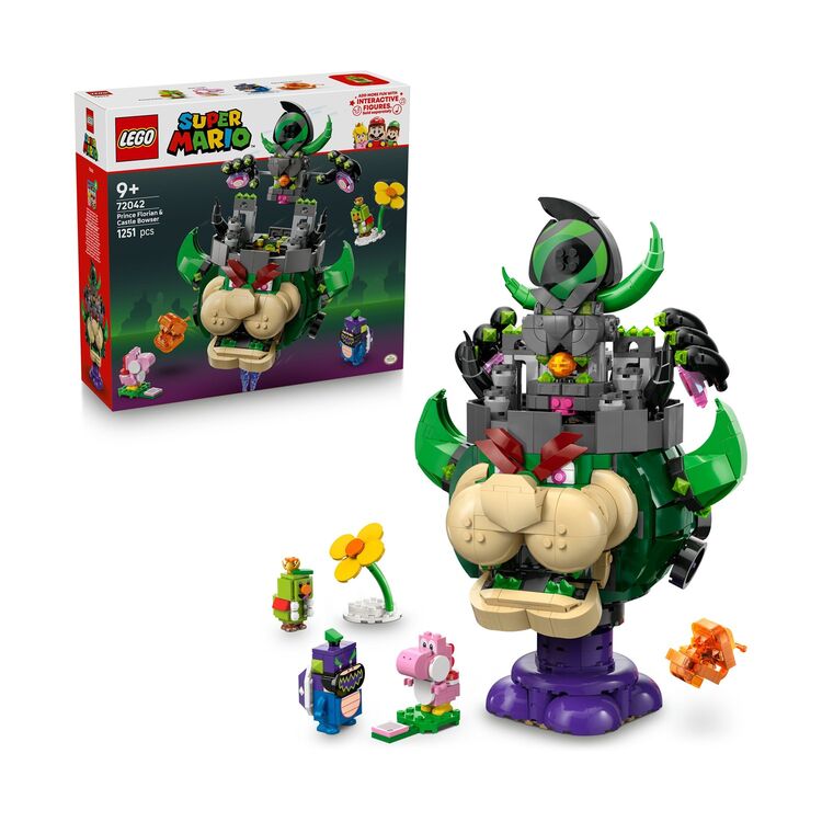 Product LEGO® Super Mario™: Prince Florian & Castle Bowser (72042) image