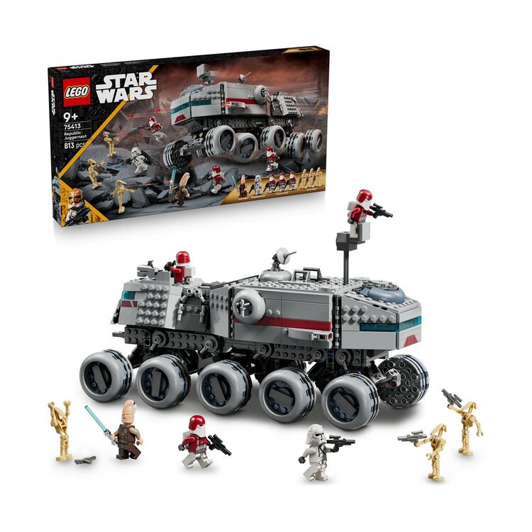 Product LEGO® Star Wars™: The Clone Wars™ Τεθωρακισμένο Juggernaut της Δημοκρατίας (75413) image