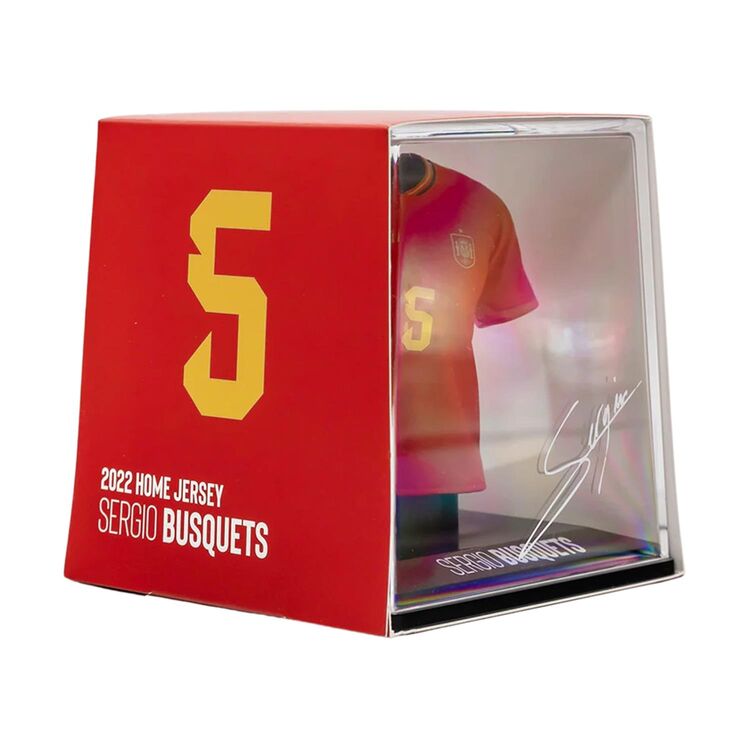 Product Φιγούρα Ρέπλικα FanCollex: MyJersey - Spain Home 2022 European Championship Sergio Busquets (06MY00003) image