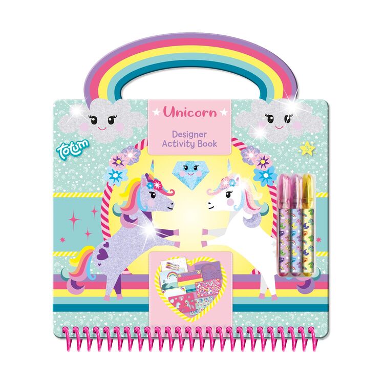 Product Totum: Unicorn - Designer Activity Book (TT071582) image