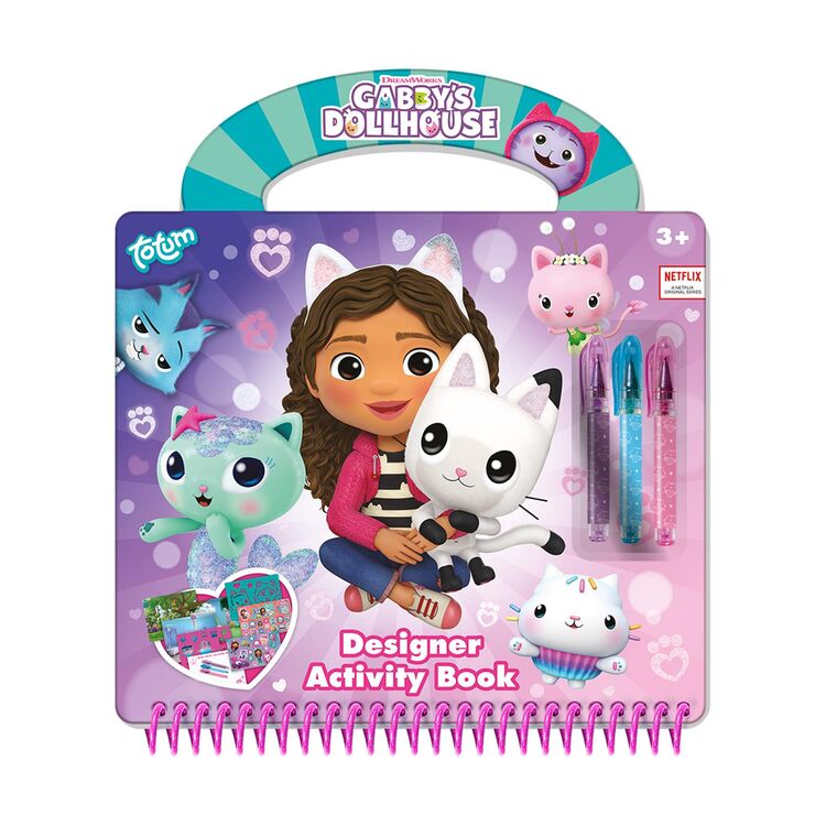 Product Totum: Gabby's Dollhouse - Designer Activity Book (TT420359) image