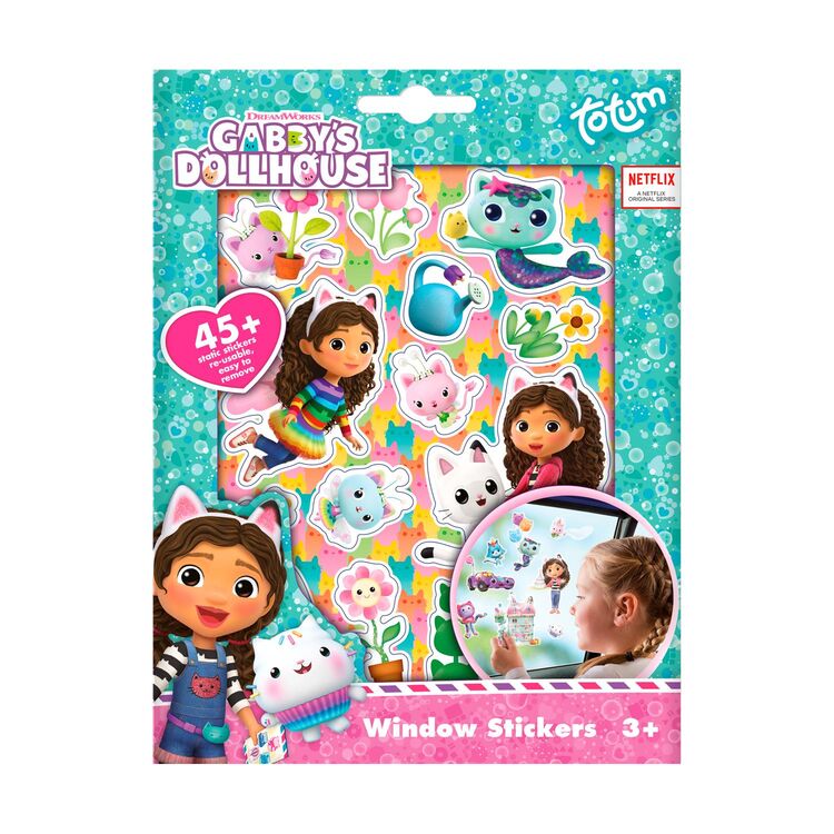 Product Totum: Gabby's Dollhouse - Window Stickers (TT420427) image