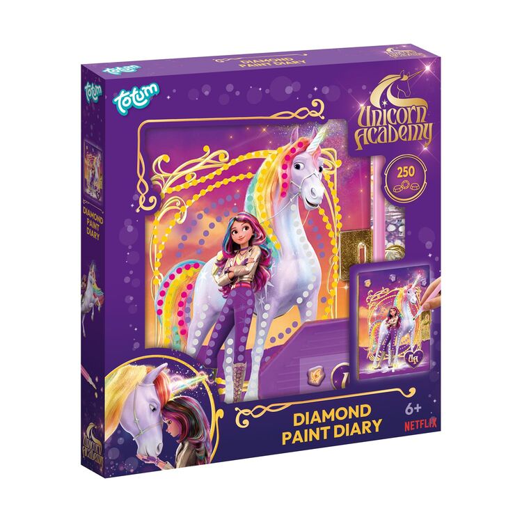 Product Totum Netflix: Unicorn Academy - Diamond Paint Diary (TT642027) image