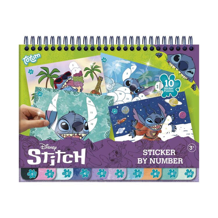 Product Totum Disney: Stitch - Sticker By Number Pad (TT700123) image