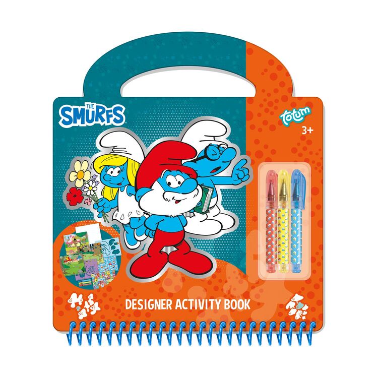 Product Totum: The Smurfs - Designer Activity Book (TT750081) image