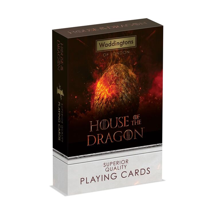 Product Τράπουλα Winning Moves: Waddingtons No.1 - House of Dragons Playing Cards (WM04535-EN1) image