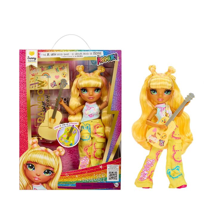 Product MGA Rainbow High: The Jr.High Rock Band - Sunny Madison Doll (565628) image