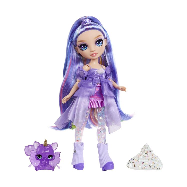 Product MGA Rainbow High: Rainbow Shimmers with Slime - Violet Willow Doll (122425) image